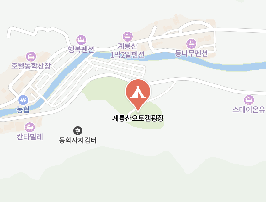 계룡산오토캠핑장