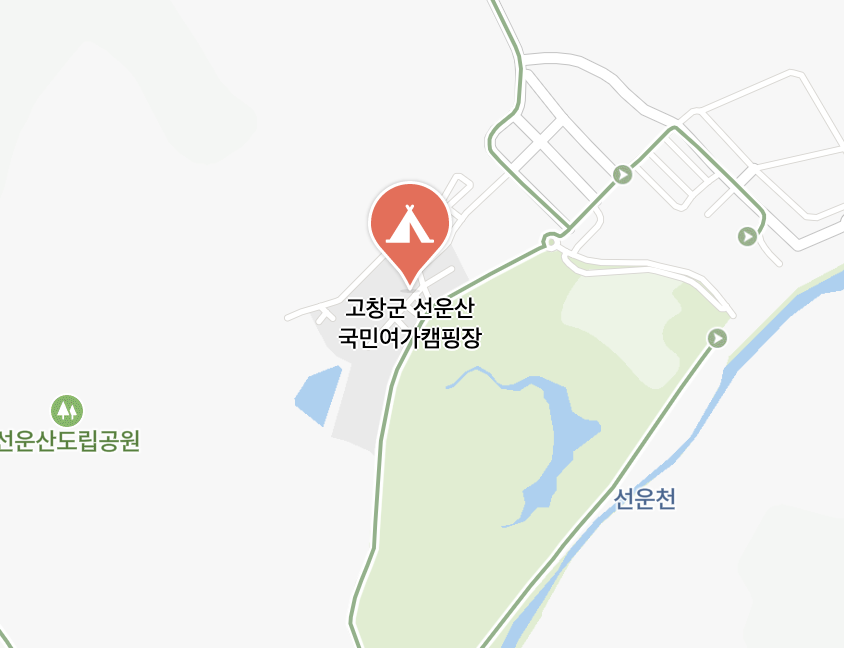 선운산 국민여가캠핑장