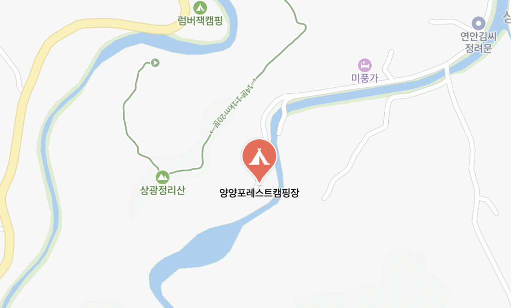 양양 포레스트캠핑장