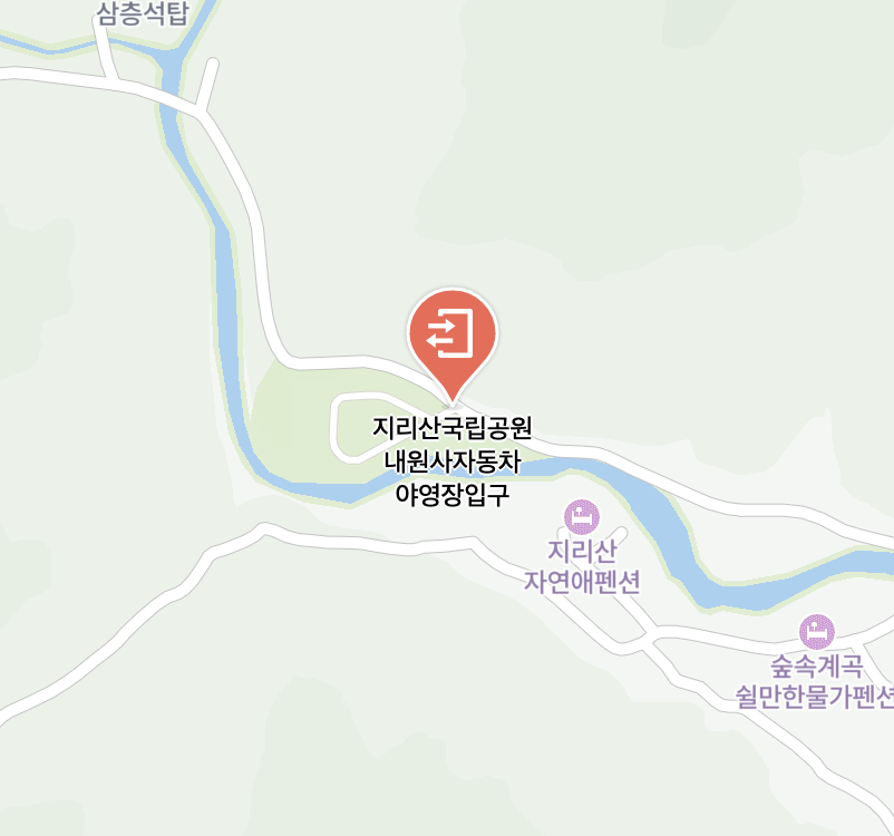 내원사자동차 야영장